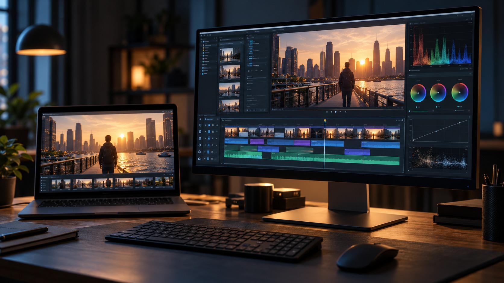 制作场景示意